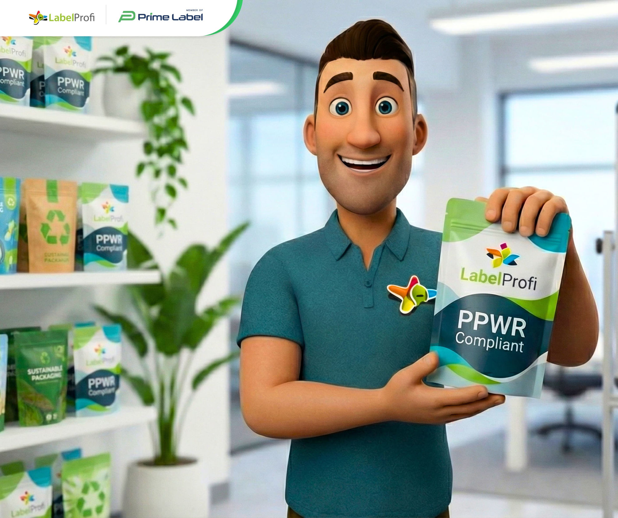 PPWR Compliance for Stand-Up Pouches: A Strategic Guide to EU 2025/40 & LabelProfi Solutions